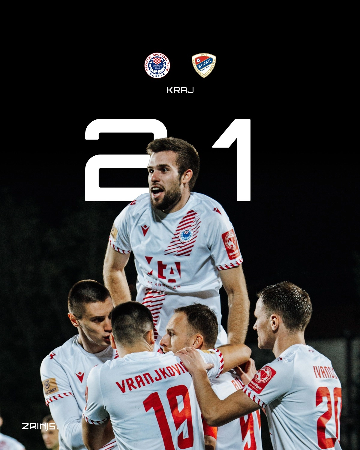 Zrinjski borac 2 1 27. 10. 2025.